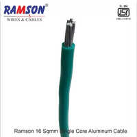 16 Sq Mm Single Core Pvc Insulated Aluminum Cable Core Material: Aluminium