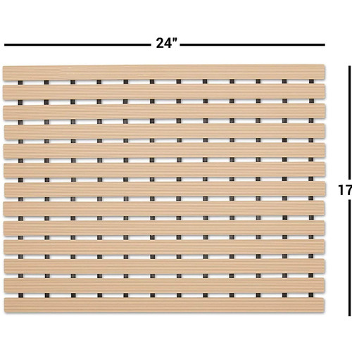 Absorbent Shower Bath Mat with Suction Cups