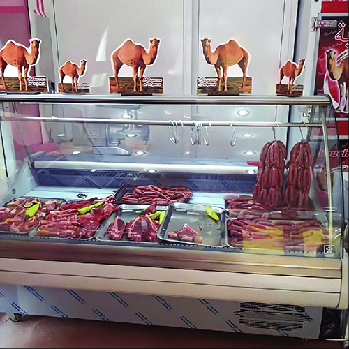 Fcc08 Ss Meat Display Counter Height: 48 Inch (In)