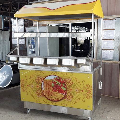 Chinese Fast Food Display Counter Height: 90 Inch (In)