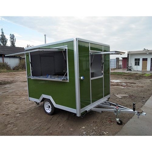 Metal 08X05X08 Feet Fast Food Trailer