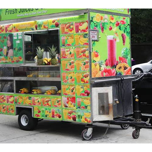Metal Color Food Trailer - Durable Metal Build, Gas/Petrol System, Manual Gearbox | New Catering Van for Mobile Food Businesses