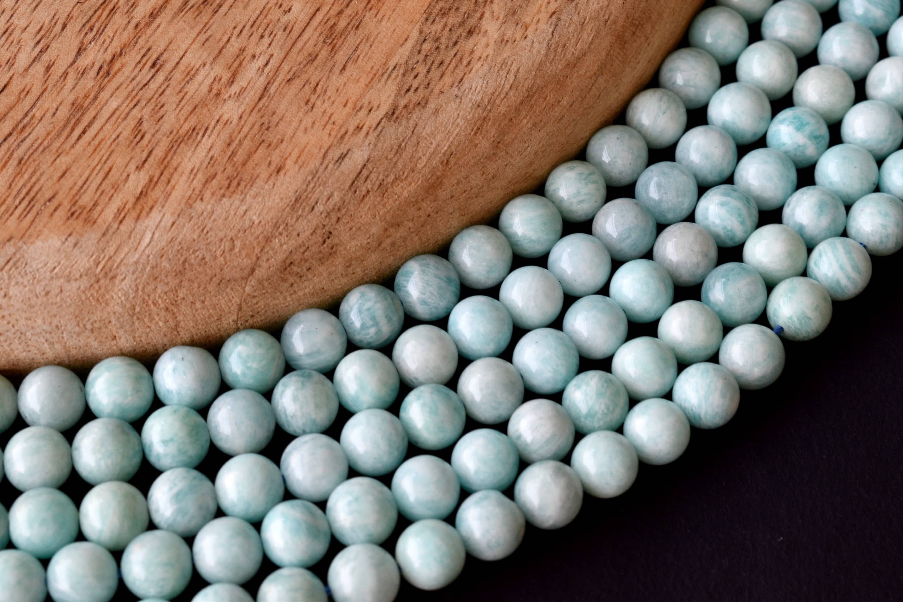 8mm Amazonite Beads Crystal Beads for Necklace, Gemstone Beads ,Jewelry