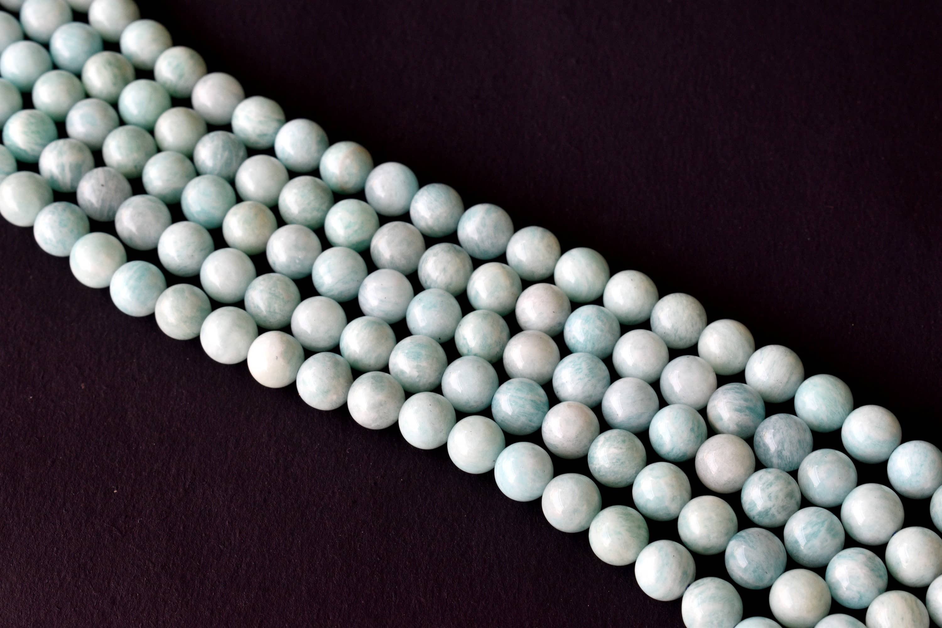 8mm Amazonite Beads Crystal Beads for Necklace, Gemstone Beads ,Jewelry