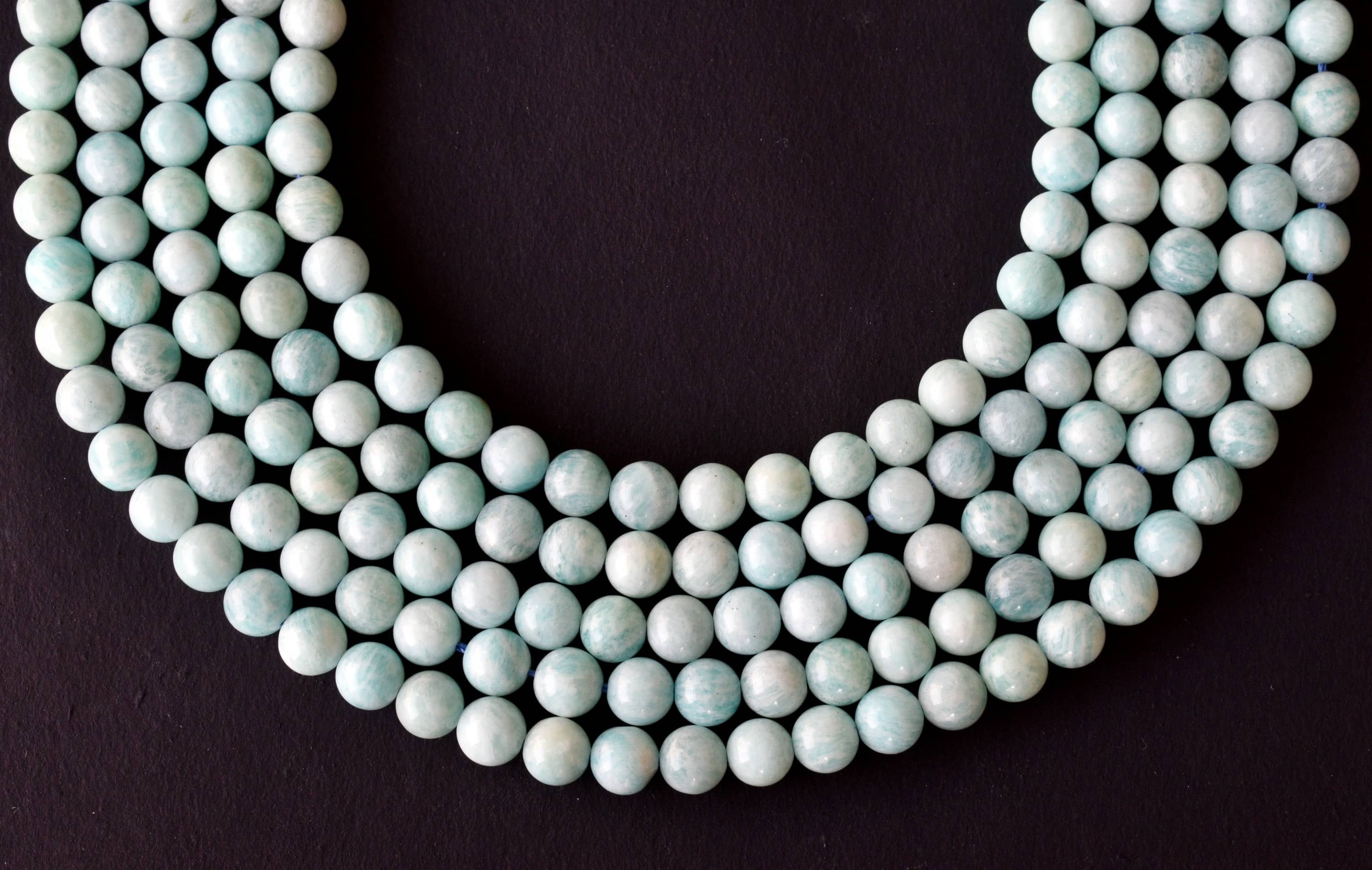 8mm Amazonite Beads Crystal Beads for Necklace, Gemstone Beads ,Jewelry