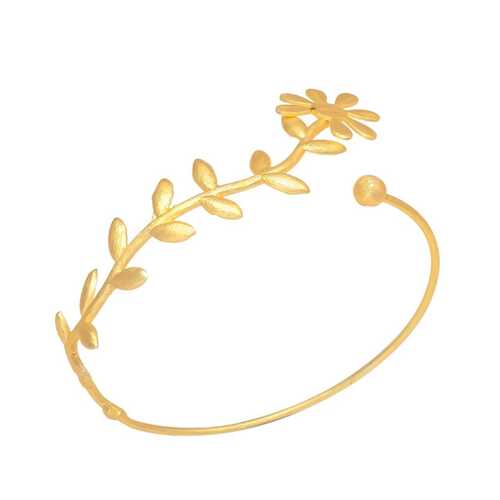 Unique design gold plated bracelet