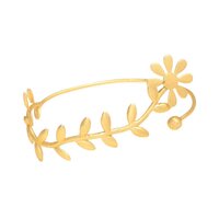 Unique design gold plated bracelet