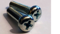 Round Slotted Head Machine Screws - Color: As Per Requirement