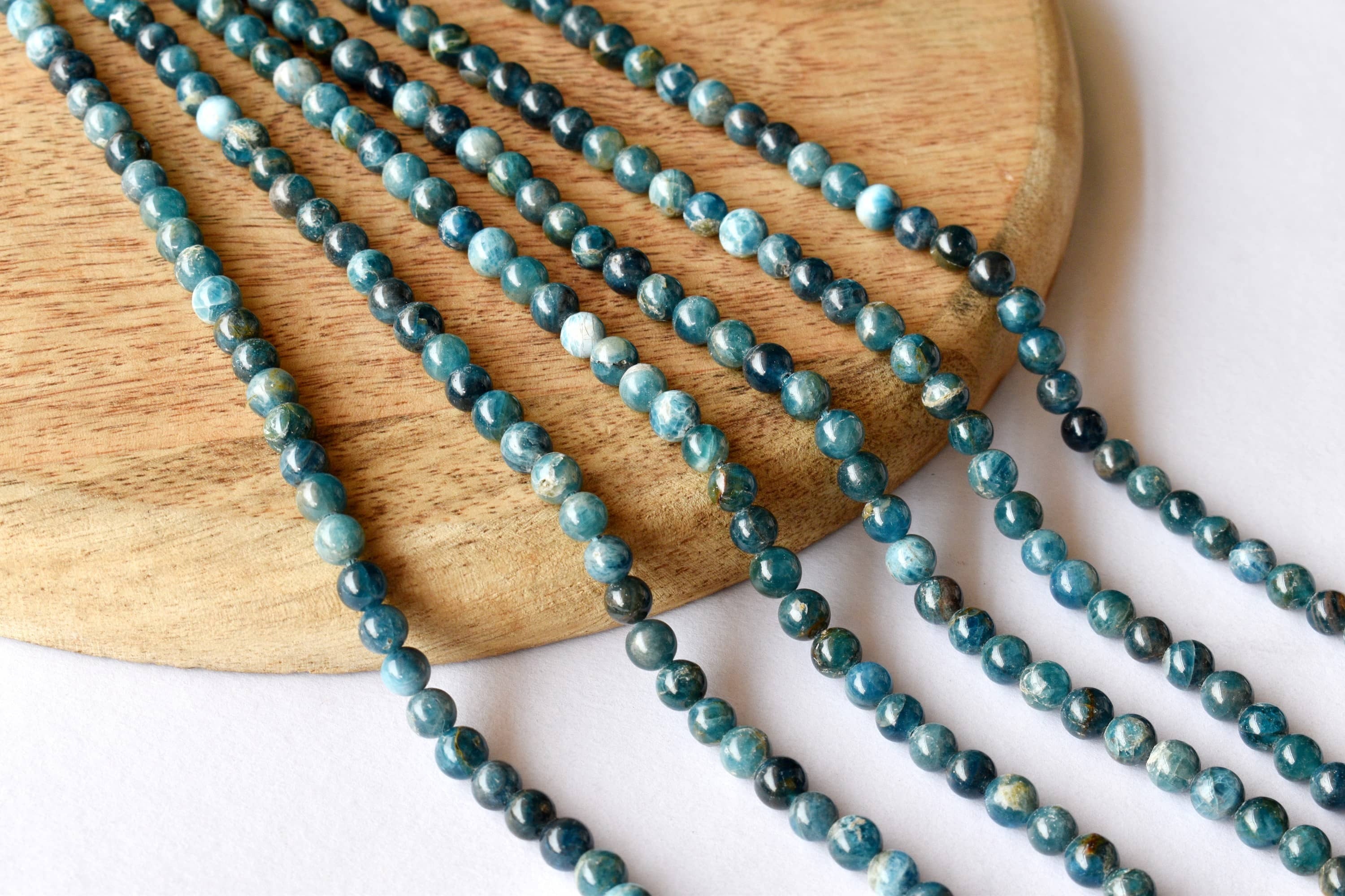 8mm Apatite Beads ,Crystal Beads for Necklace, Gemstone Beads Jewelry