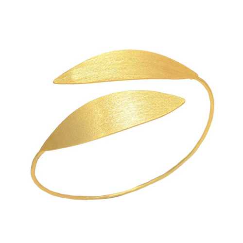 Golden cuff bracelet