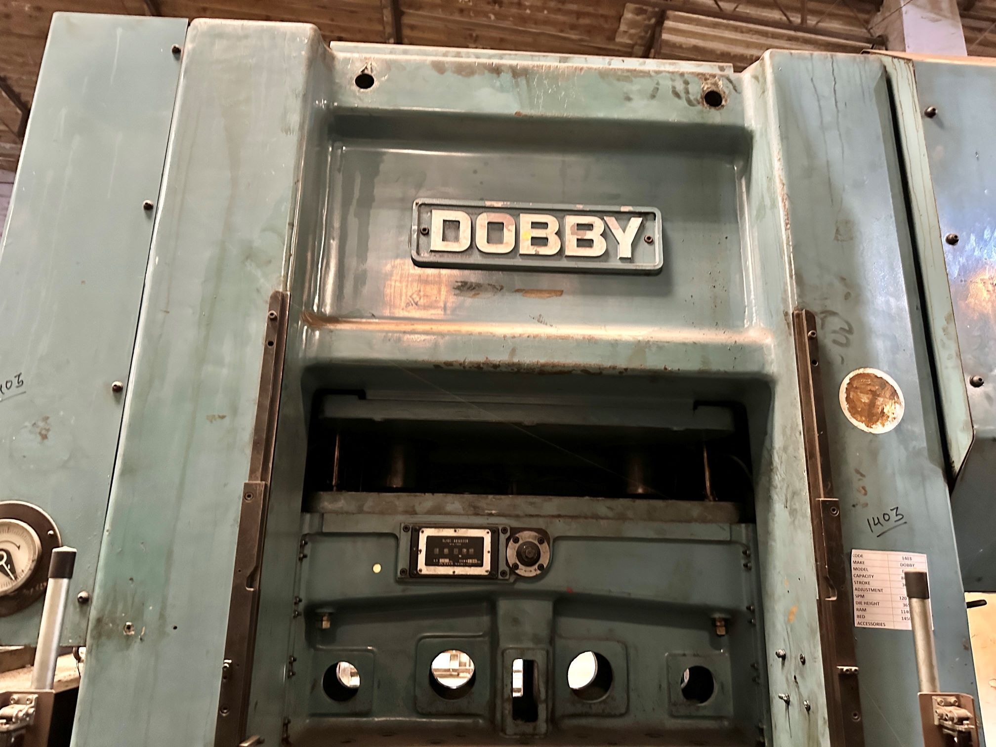 1403 DOBBY HIGH SPEED PRESS