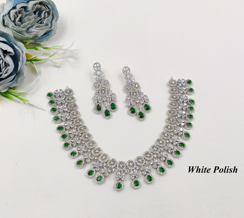 Elegant American Diamond Necklace