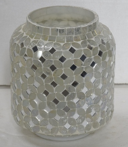 7 Inch New Style Mosaic Votive