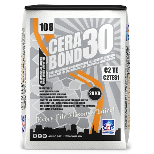 Cera Bond 30 White Tile Adhesive