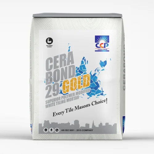 Cera Bond 29 White Tile Adhesive For Glass Mosaic Application: Industrial