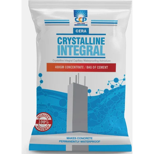 Cera Crystalline Integral Waterproofing Admixture Application: Construction