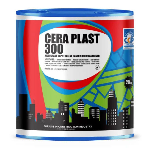 Ceraplast 300 High Grade Super Plasticizer Application: Construction