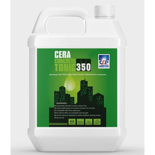 Cera Concrete Tonic 350 - Superplasticiser-Cum-Bipolar Corrosion Inhibiting Admixture - Application: Construction