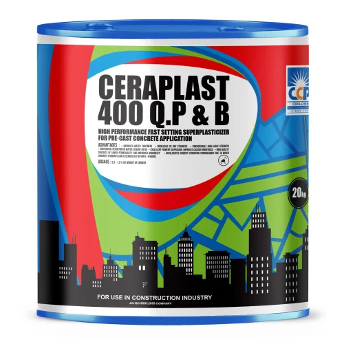 Cera Plast 400 - Q.P & B - High Performance, Low Dosage Superplasticizer