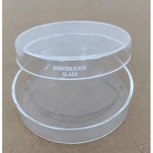 Transparent Glass Petri Dish