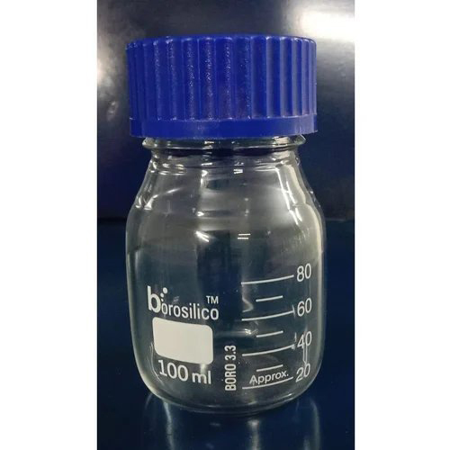 Bottle Reagent With Screw Cap Clear