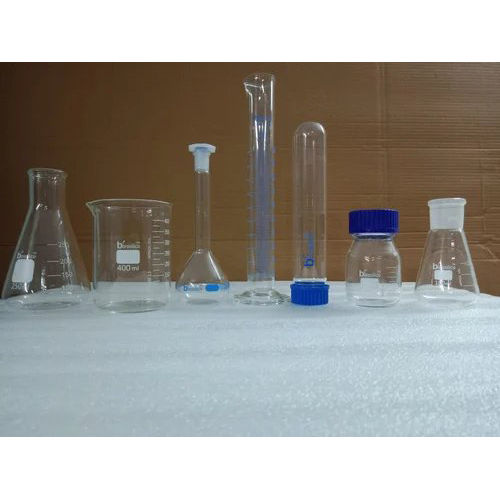 Transparent Scientific Laboratory Glassware