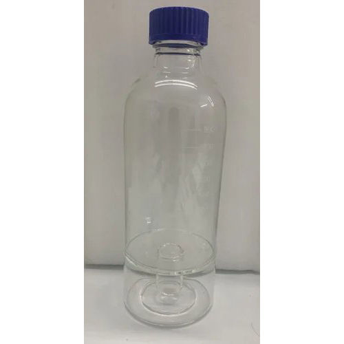 Transparent 1000 Ml Glass Smart Solvent Hpcl Reagent Bottle