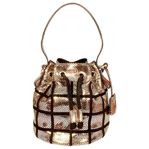 Different Available Ladies Genuine Leather Small Bucket Bag