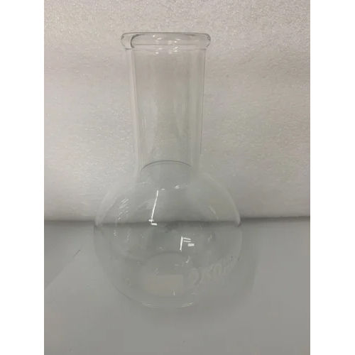 Transparent Flat Bottom Flask