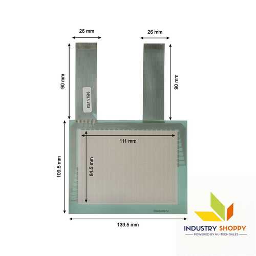 Touch Screen for ESA VT565