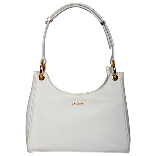 Ladies Premium Leather Stylish Hobo Bag - Color: Different Available