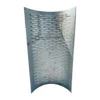 360x250mm Stainless Steel Rice Huller Screen
