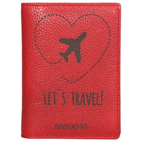 Leather Bi-Fold RFID Passport Cover