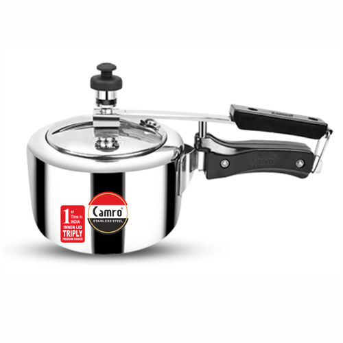 Camro Triply Pressure Cooker 1 ltr Exporter Camro Triply Pressure Cooker 1 ltr Latest Price Online