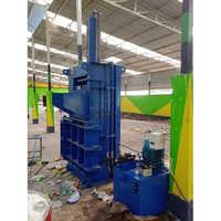 Plastic Scrap Press Machine - Color: Blue