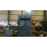 Grey Tire Baler Machine
