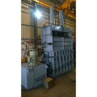 Tyre Hydraulic Baling Press - Color: Grey