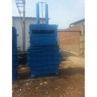 Blue Aluminium Section Hydraulic Scrap Baling Press