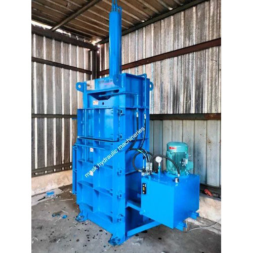 Single Container Bale Eject Baler Machine