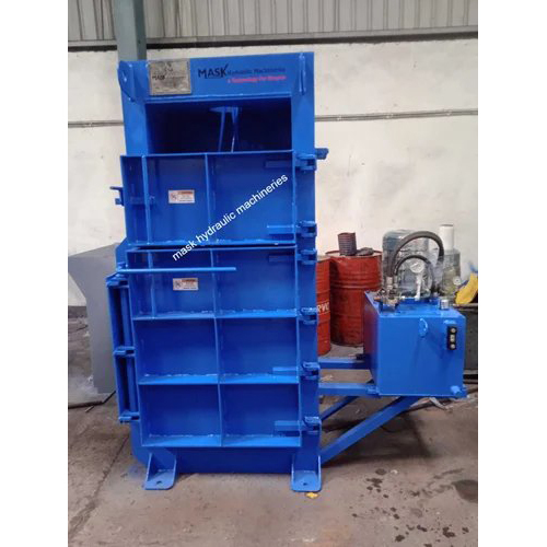 Single Chamber Single Cylinder Baler Machine