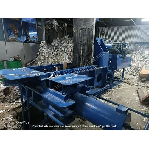 Triple Action Cardboard Baling Machine