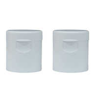 20mm-415 Cap Fliptop White - Diameter: 20mm Millimeter (mm)