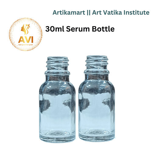 30 ml Serum Bottle CLEAR 18mm NECK