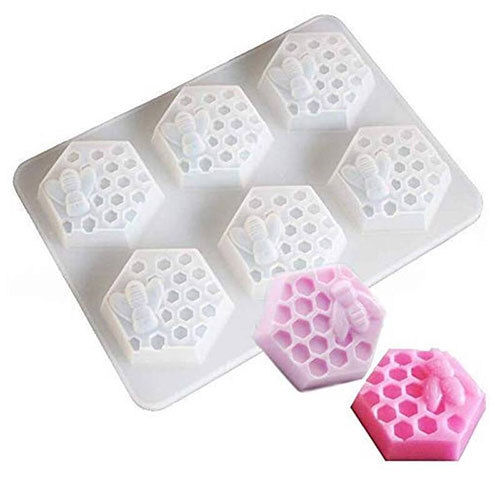 Silicone Mould Bee Hexagon