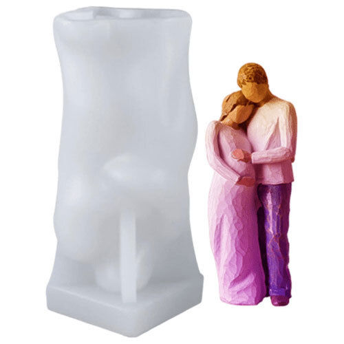 Silicon Mold Candle Pregnant Women Couple - 55g MB