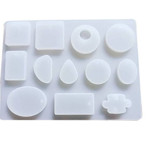 Silicon Mold Resin Jewellery - 12 Cavity