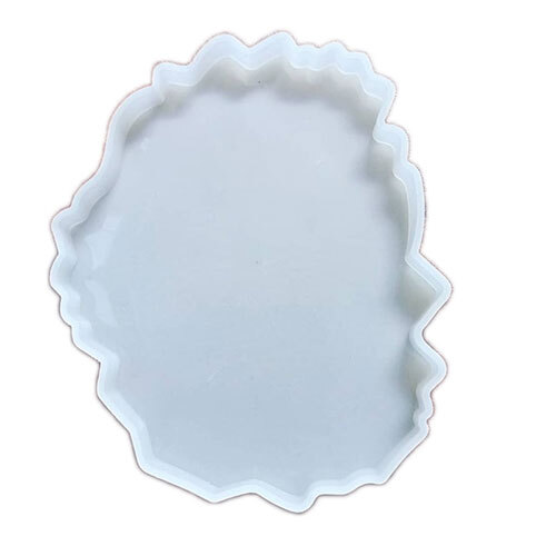 Silicon Mold Resin Coaster Oval 12x10cm