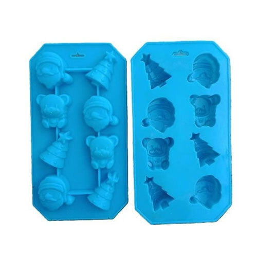 Silicon Mold Christmas Theme - 8 Cavity - 15-25g