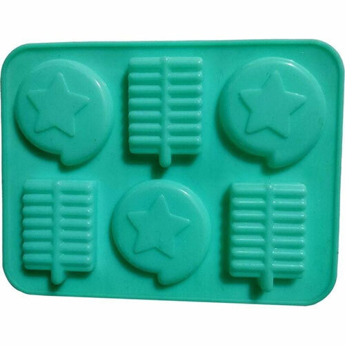 Silicon Mold Diwali Chakkar with Ladi - 6 Cavity