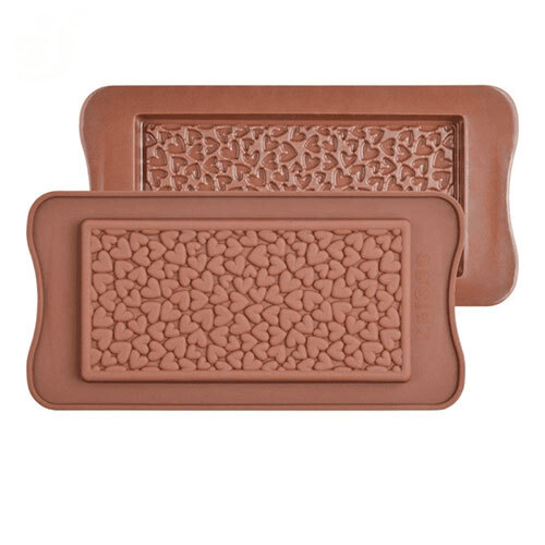 Silicon Mold Chocolate Heart Shape Chocolate Bar